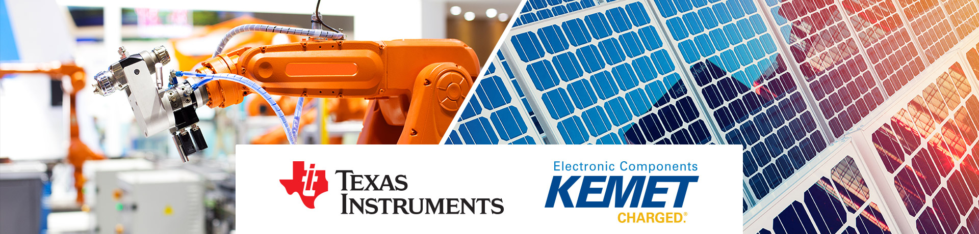 Texas Instruments and KEMET Electronics